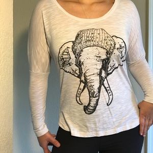 Elephant graphic tee